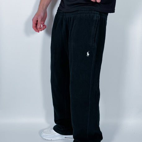 Polo Ralph Lauren Siyah Renk Beyaz Nakış Baggy Jogger